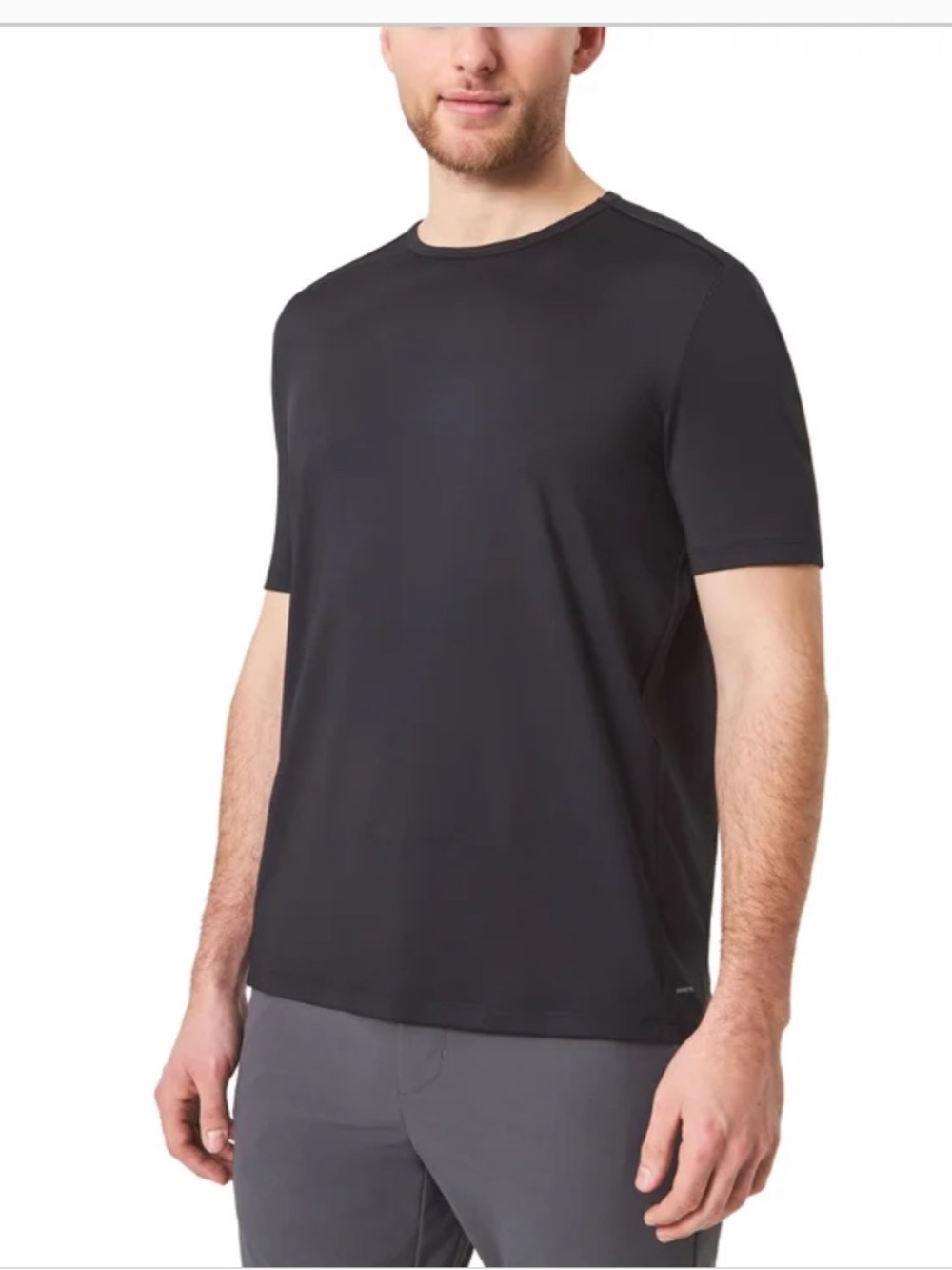 Mondetta Men's Mesh Back T-Shirt - Black